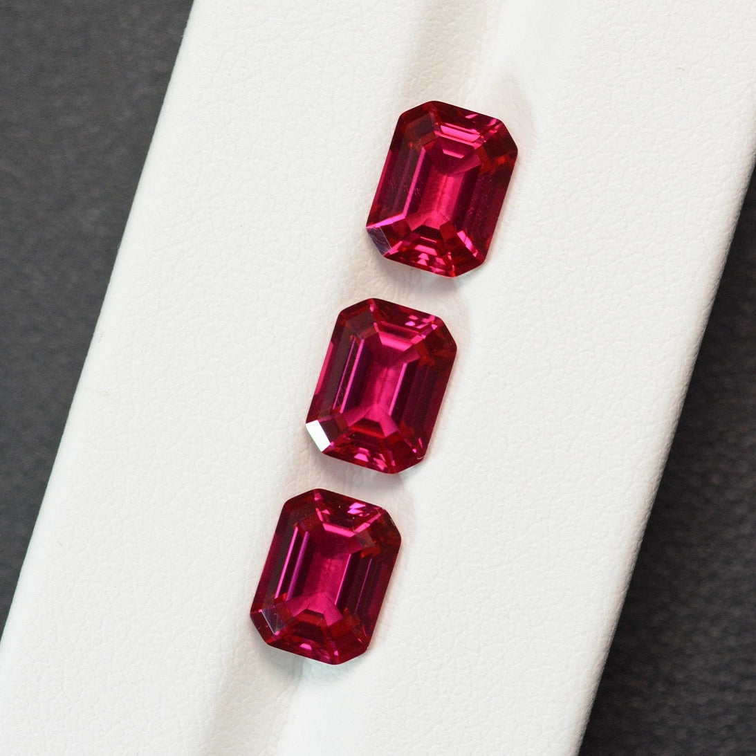 Ruby - Emerald Cut