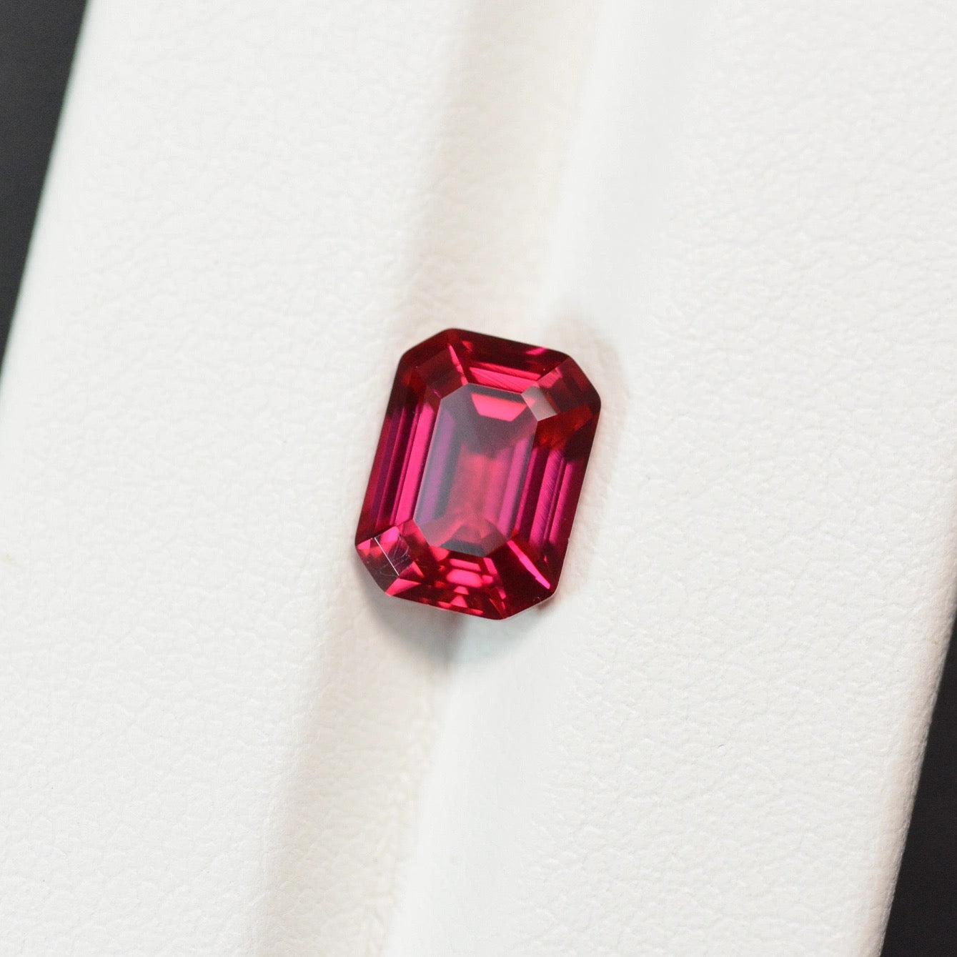 Ruby - Emerald Cut