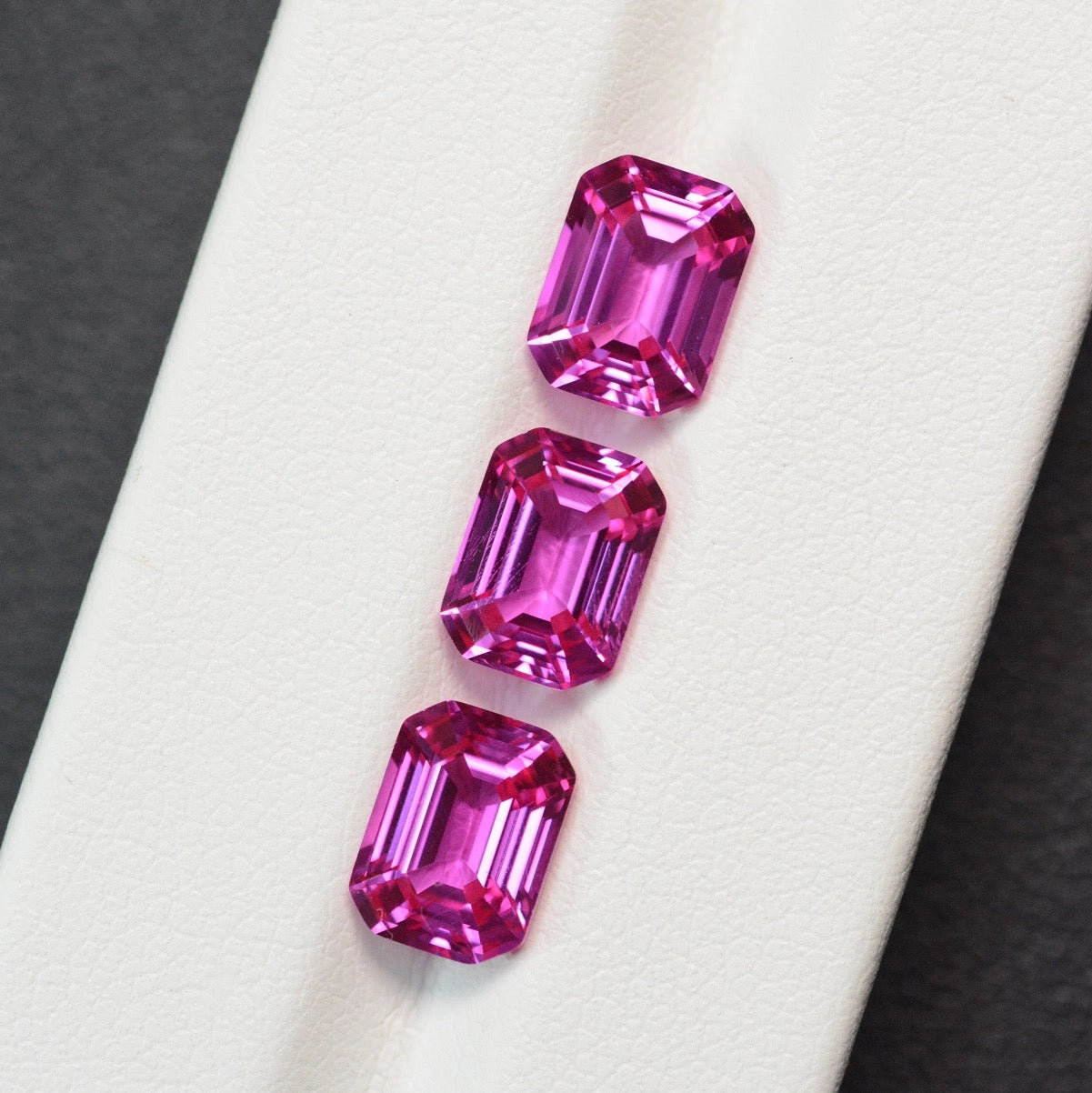 Pink Sapphire - Emerald Cut