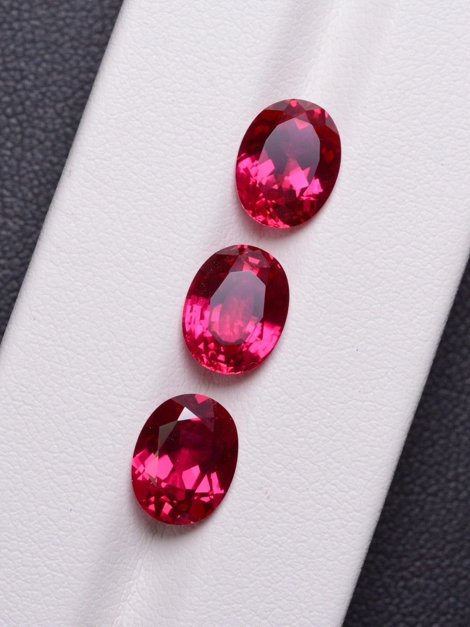 Ruby - Oval Cut