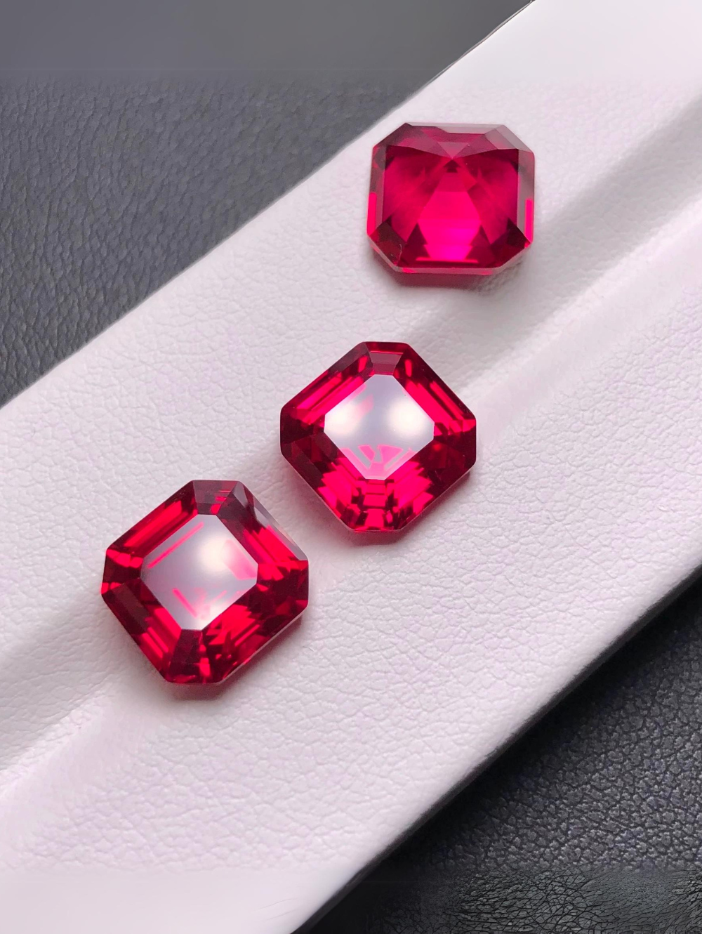 Ruby - Asscher Cut